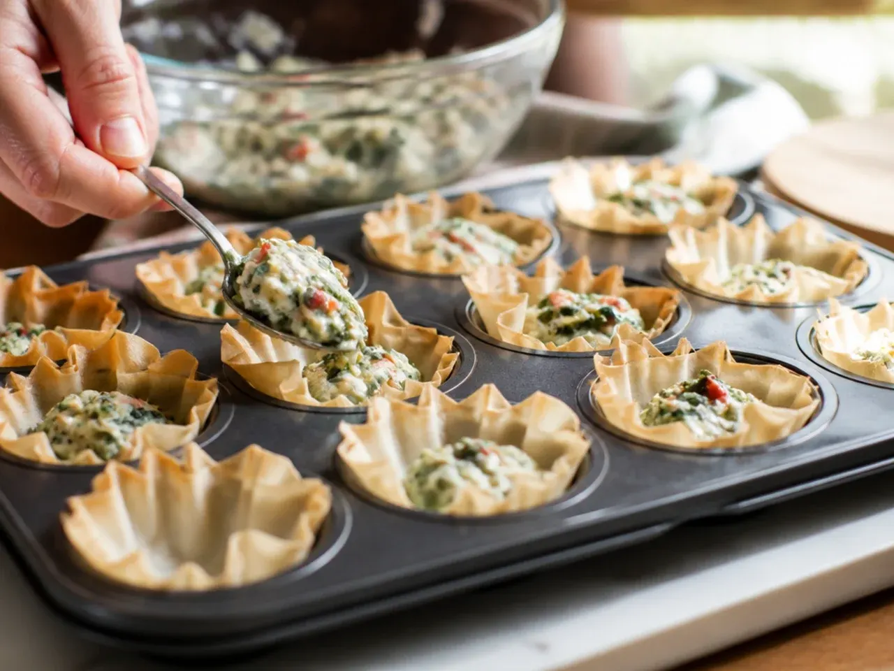 mini phyllo cup appetizers recipe step 6