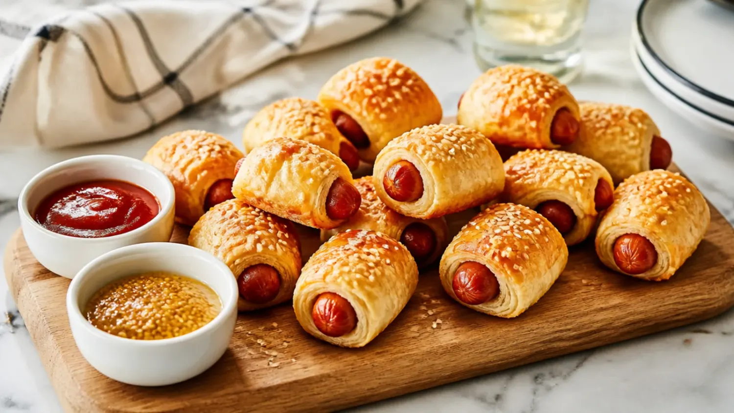mini pigs in a blanket — 25 Adorable Mini Pigs in a Blanket Ideas