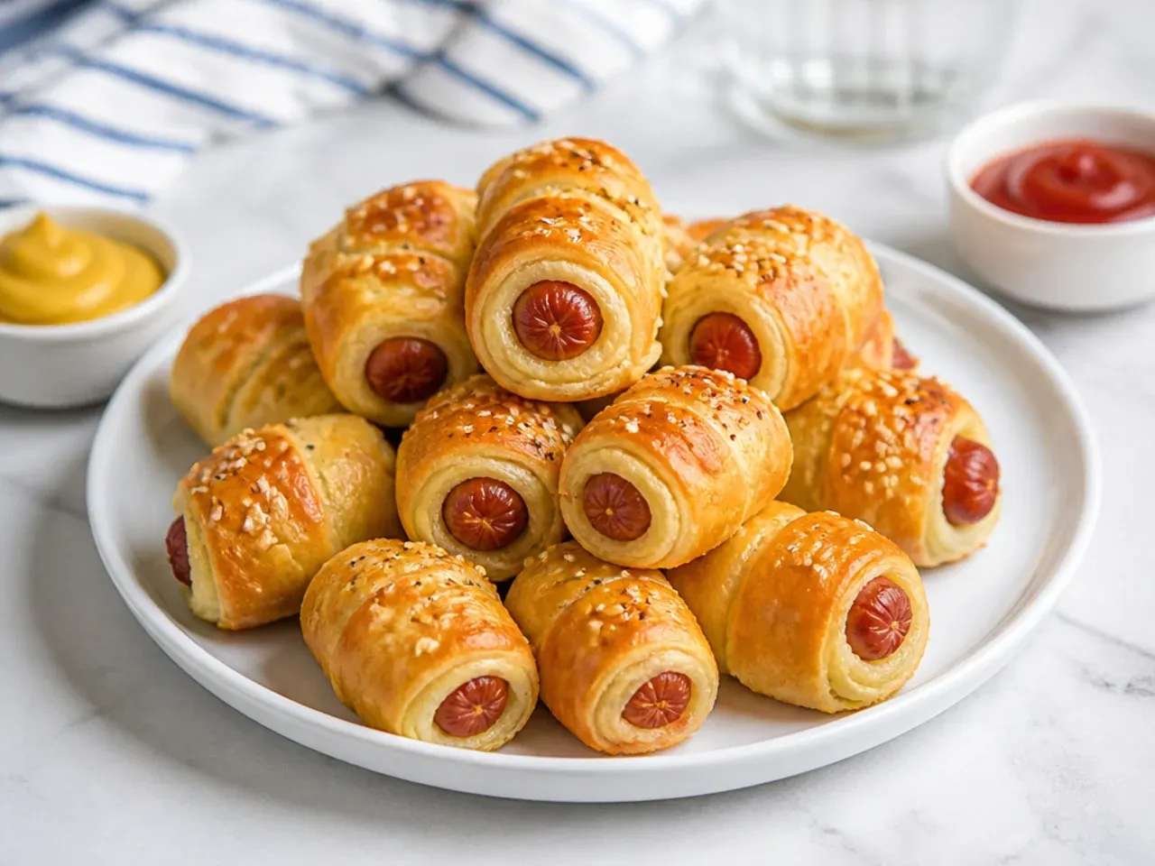 Pro tips for making perfect golden mini pigs in a blanket