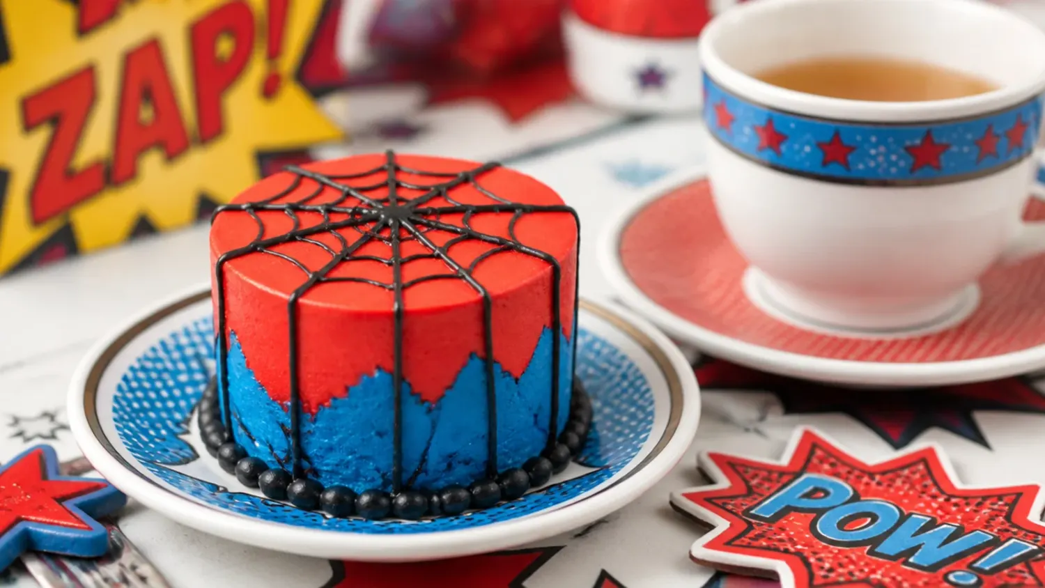 mini spiderman cake — 20 Adorable Mini Spiderman Cake Ideas