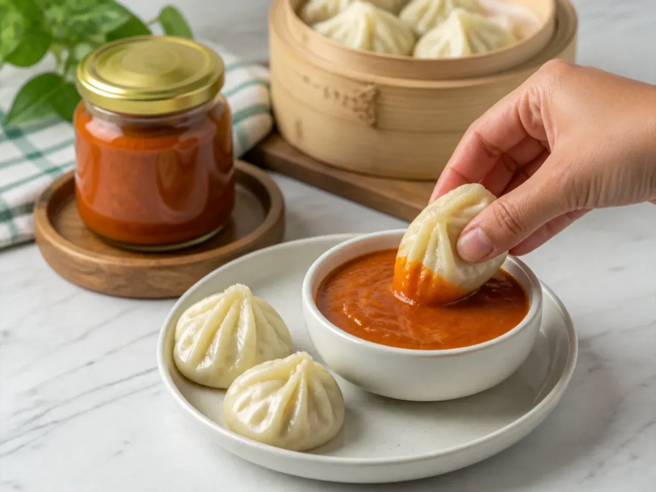momos chutney recipe — step 7: serve or store