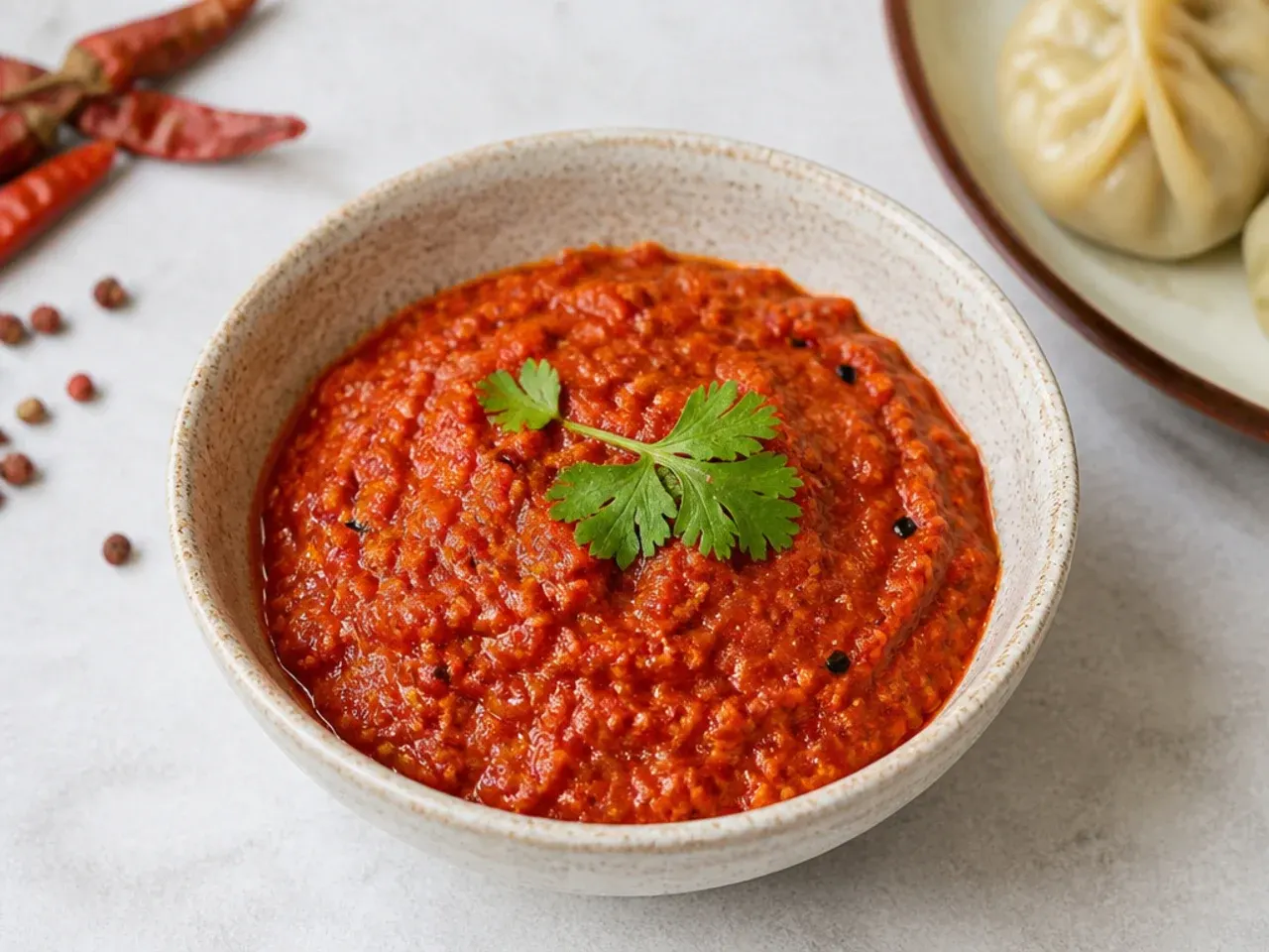 Authentic Nepali timmur tomato momo achar chutney recipe
