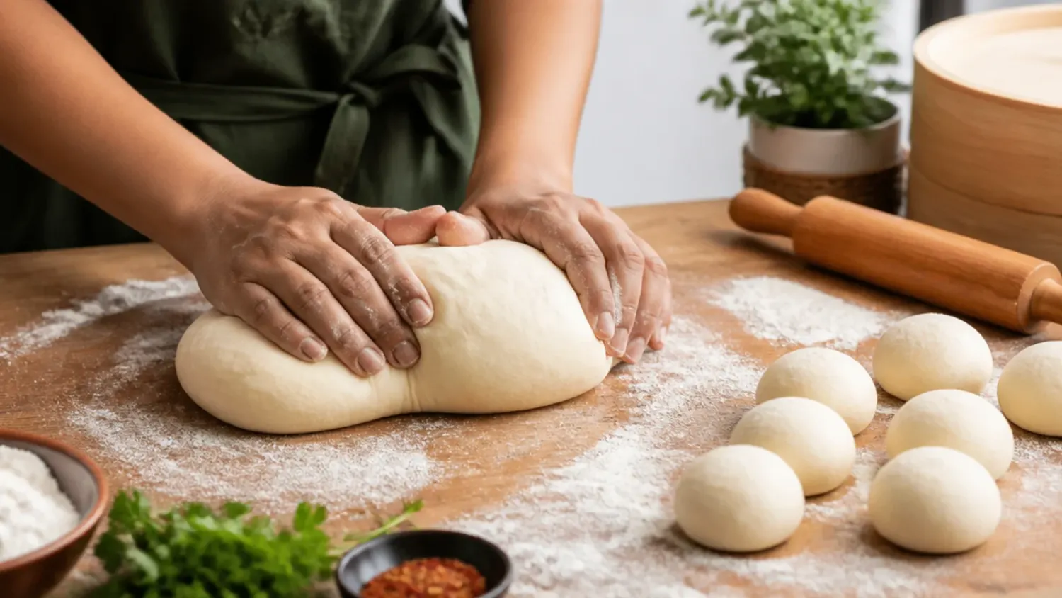 momos dough recipe — 6 Steps to Perfect Momos Dough at Home
