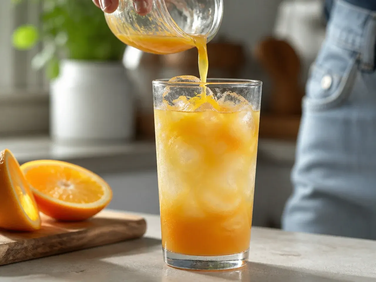 brunch drinks non alcoholic recipe step 1