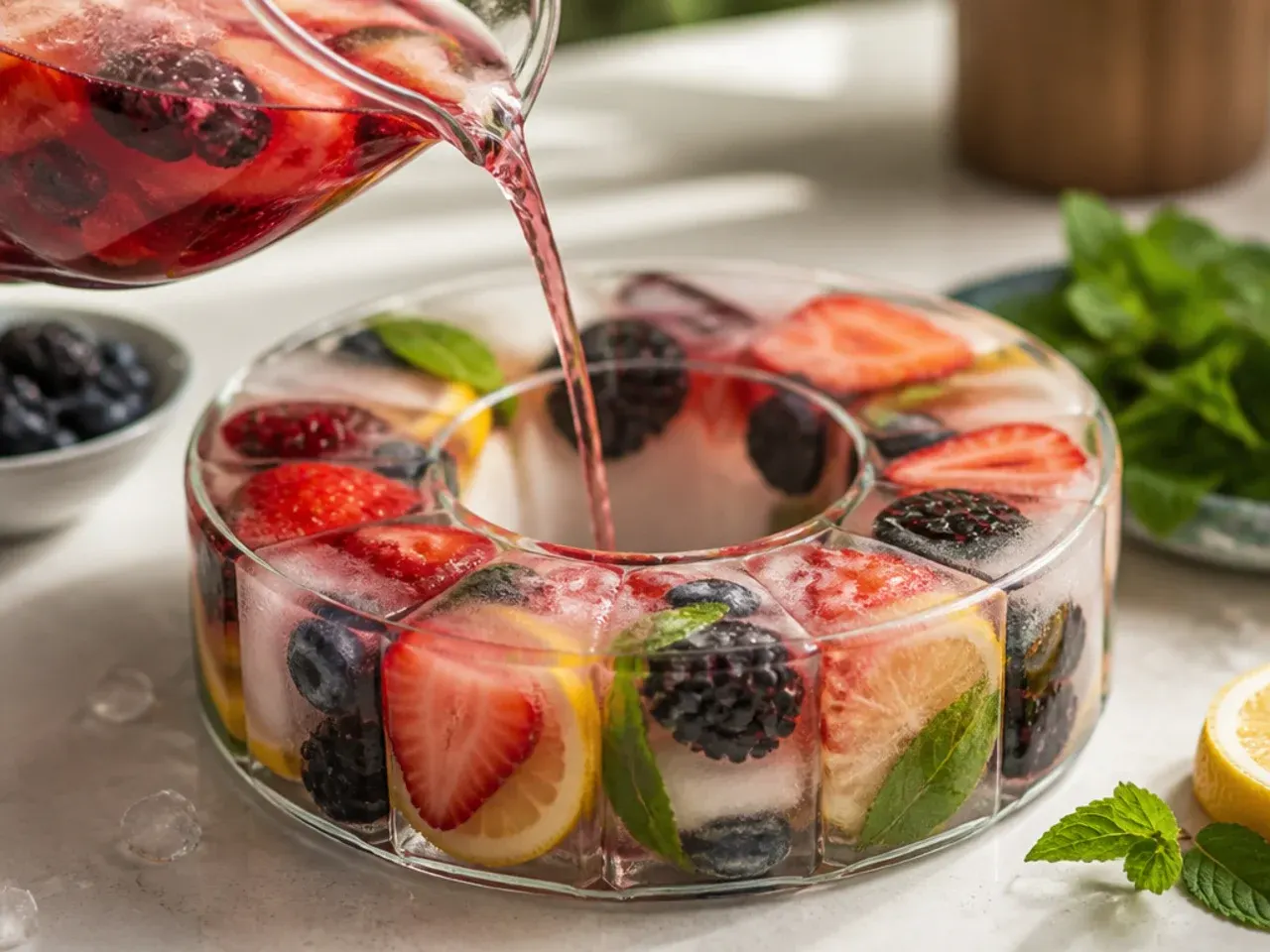 non alcoholic drinks for parties recipe step 2