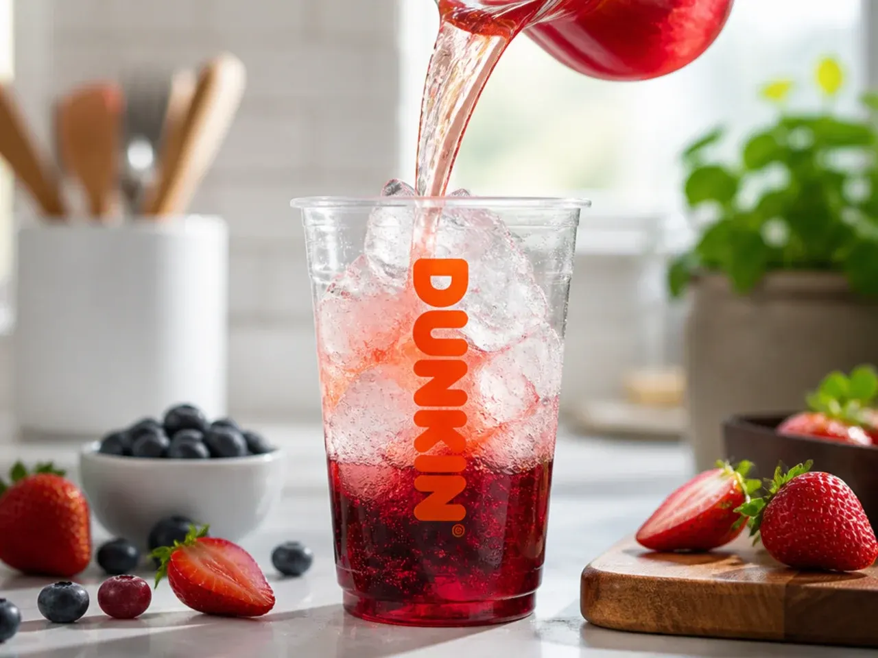 non coffee dunkin drinks recipe step 2