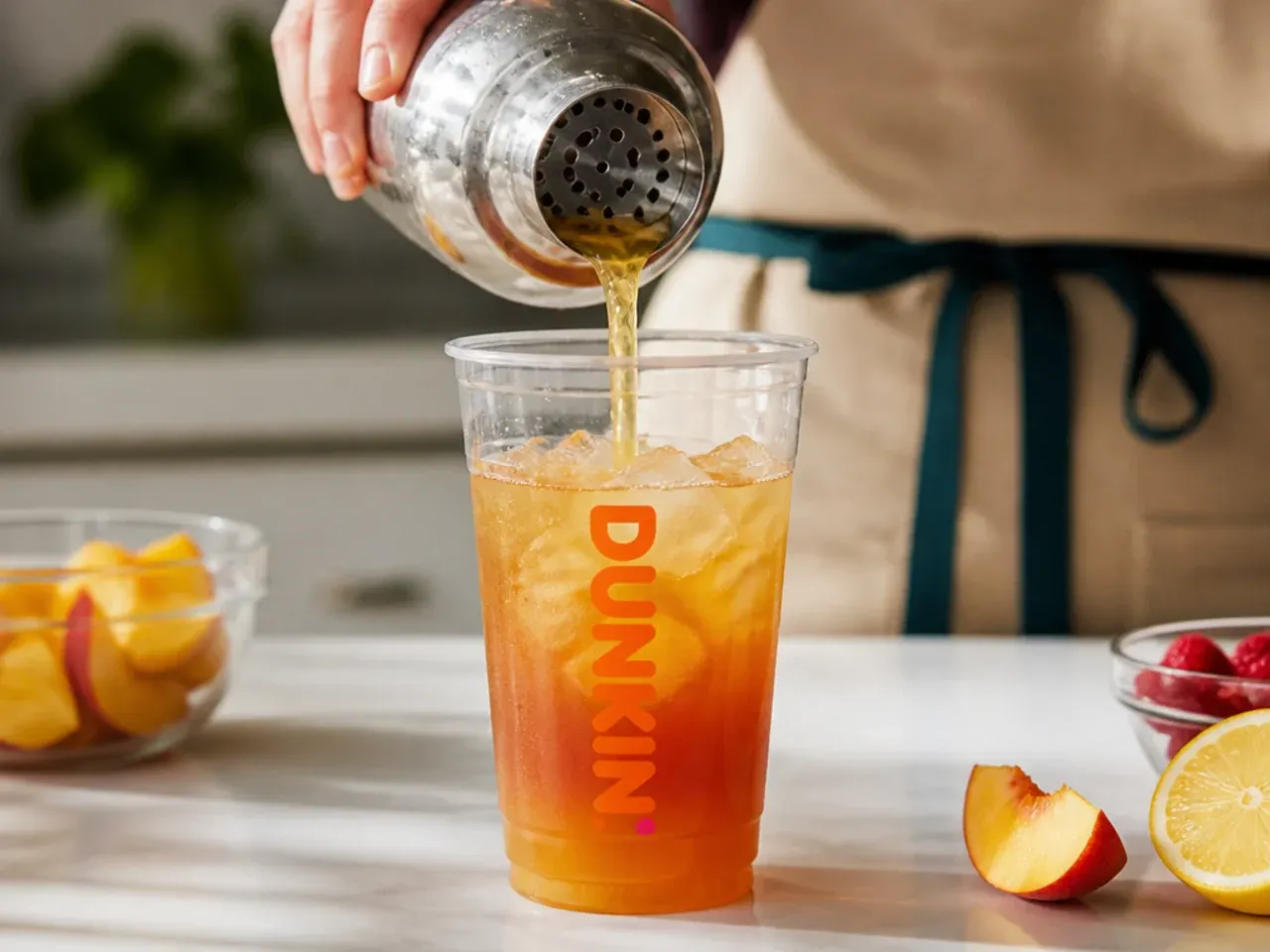 non coffee dunkin drinks recipe step 4