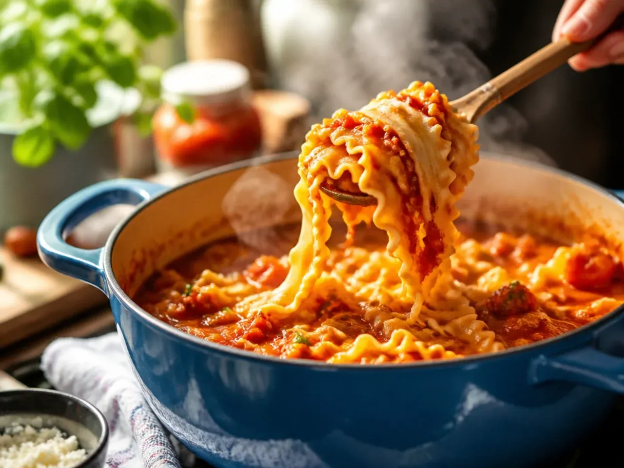 one pot lasagna soup recipe step 5