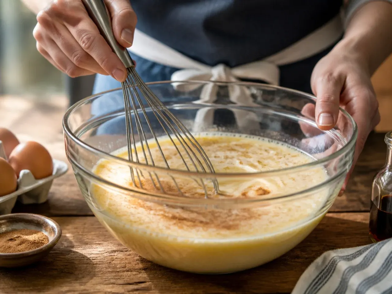 overnight french toast casserole recipe step 2