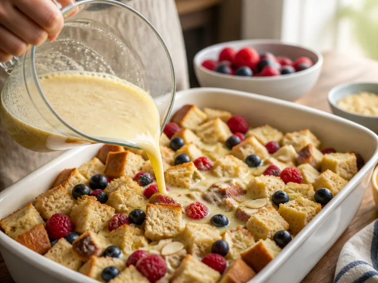 overnight french toast casserole recipe step 6