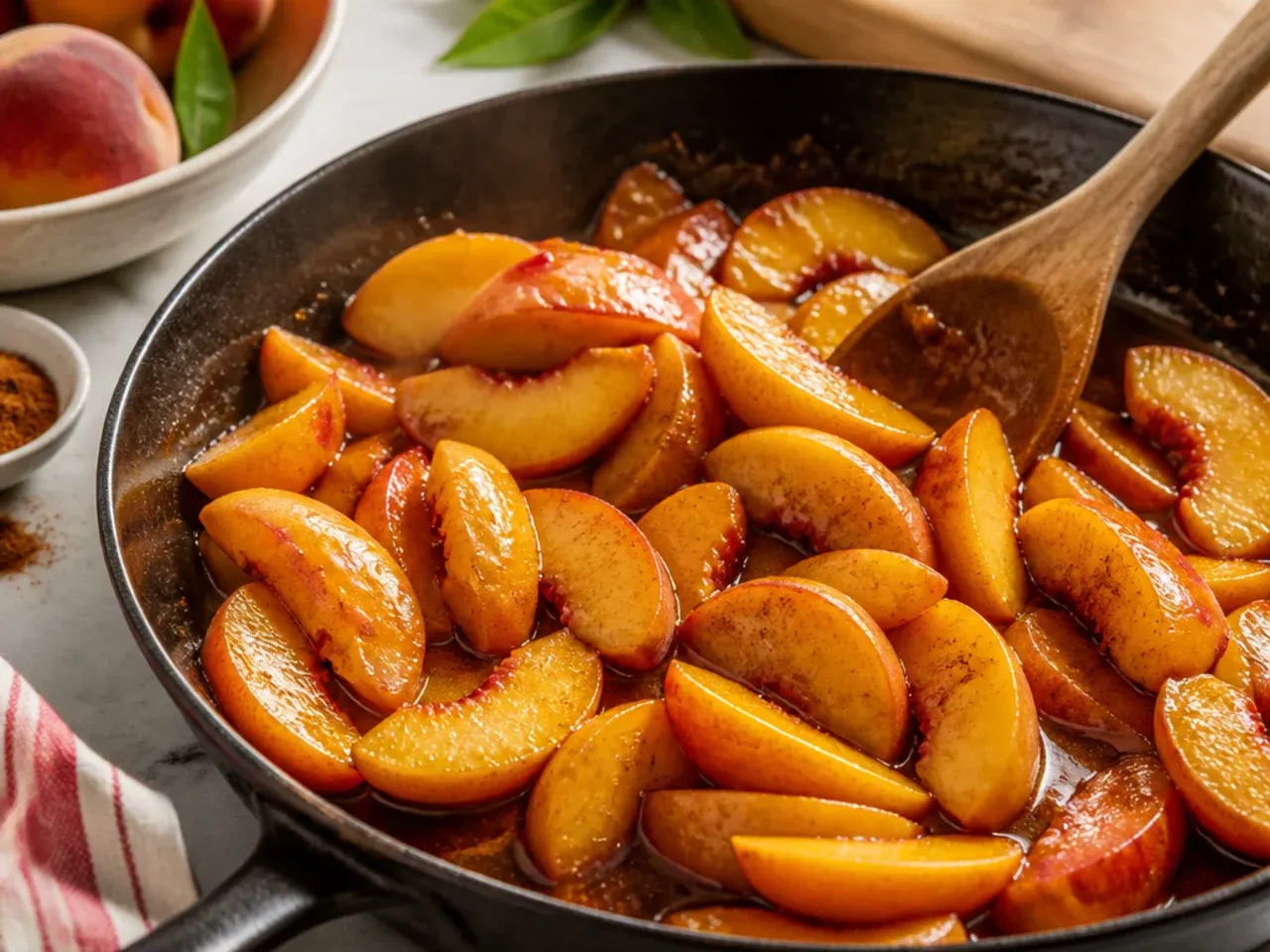 peach crisp recipe recipe step 2