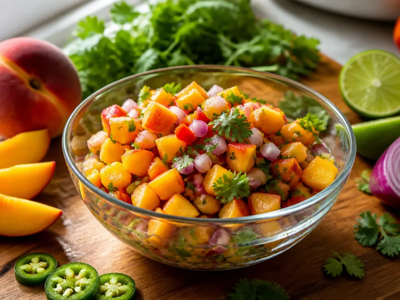 peach salsa recipe recipe step 7