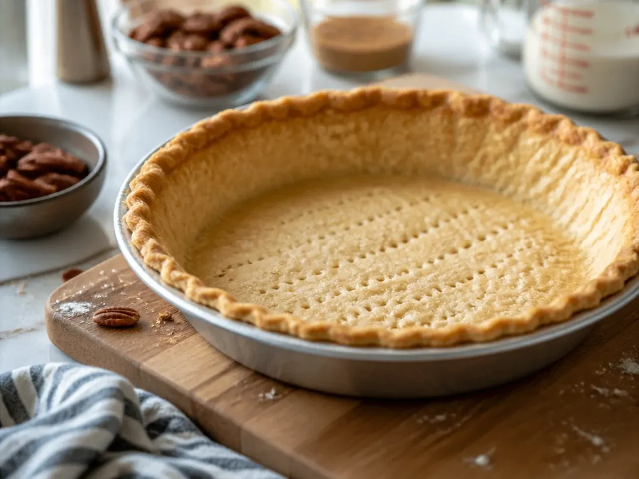 pecan cream pie recipe recipe step 1