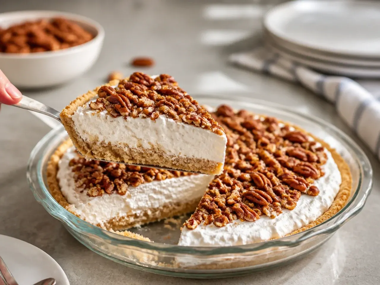 pecan cream pie recipe recipe step 7