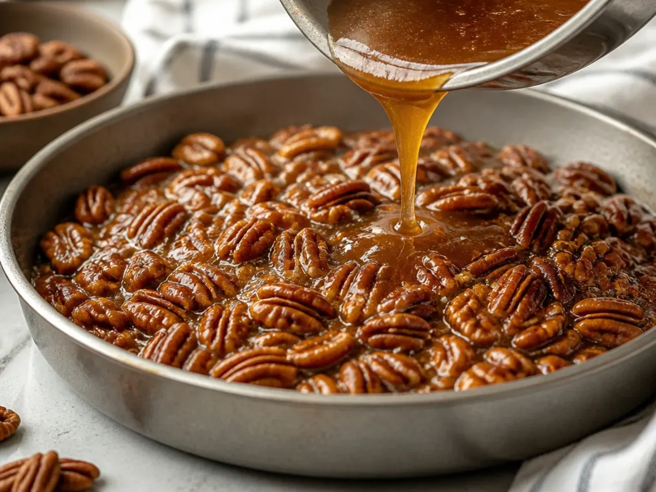 pecan pie cheesecake recipe recipe step 6