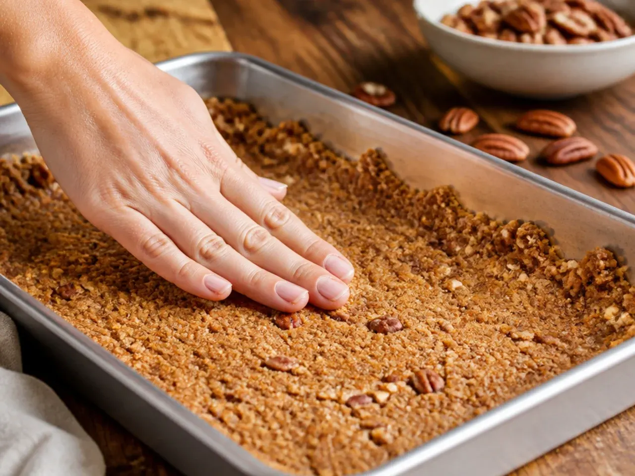pecan pie lasagna recipe recipe step 5