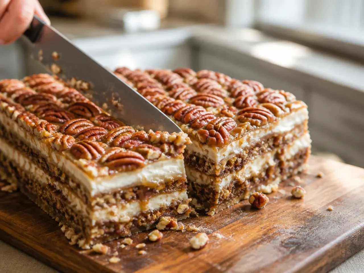 pecan pie lasagna recipe recipe step 25