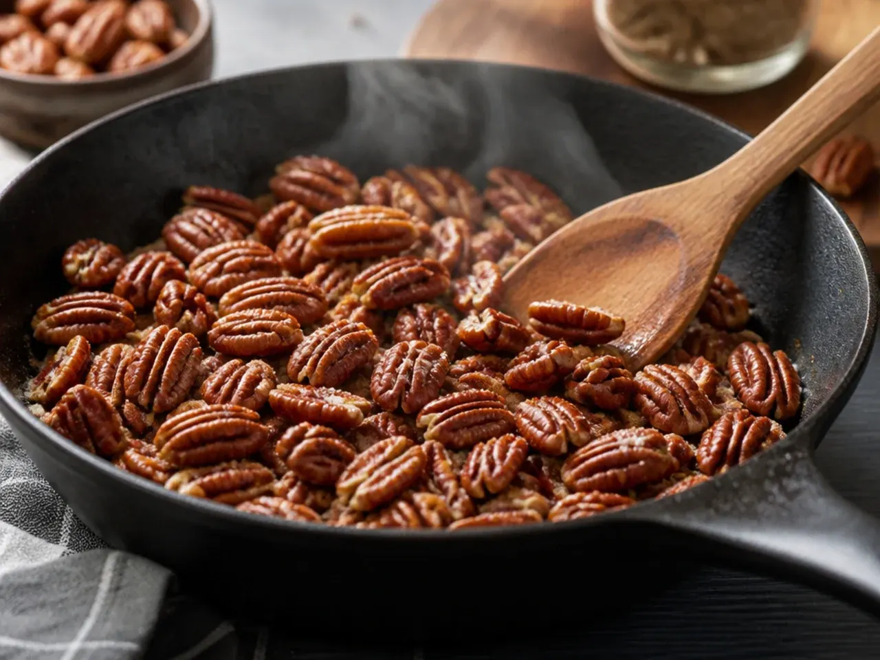 pecan pie recipe without corn syrup recipe step 2
