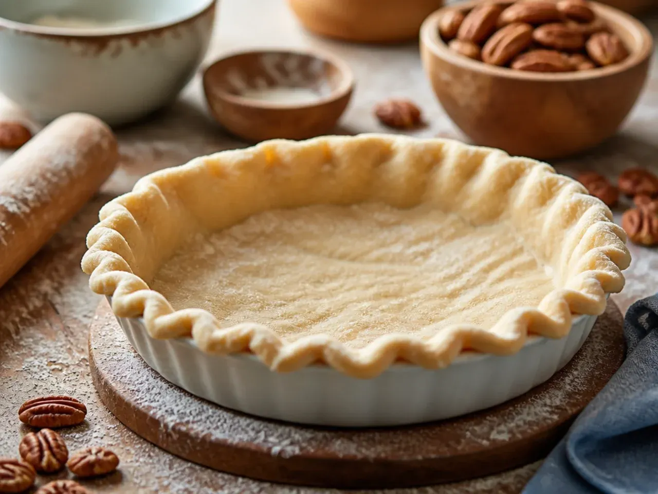 pecan pie recipe recipe step 1