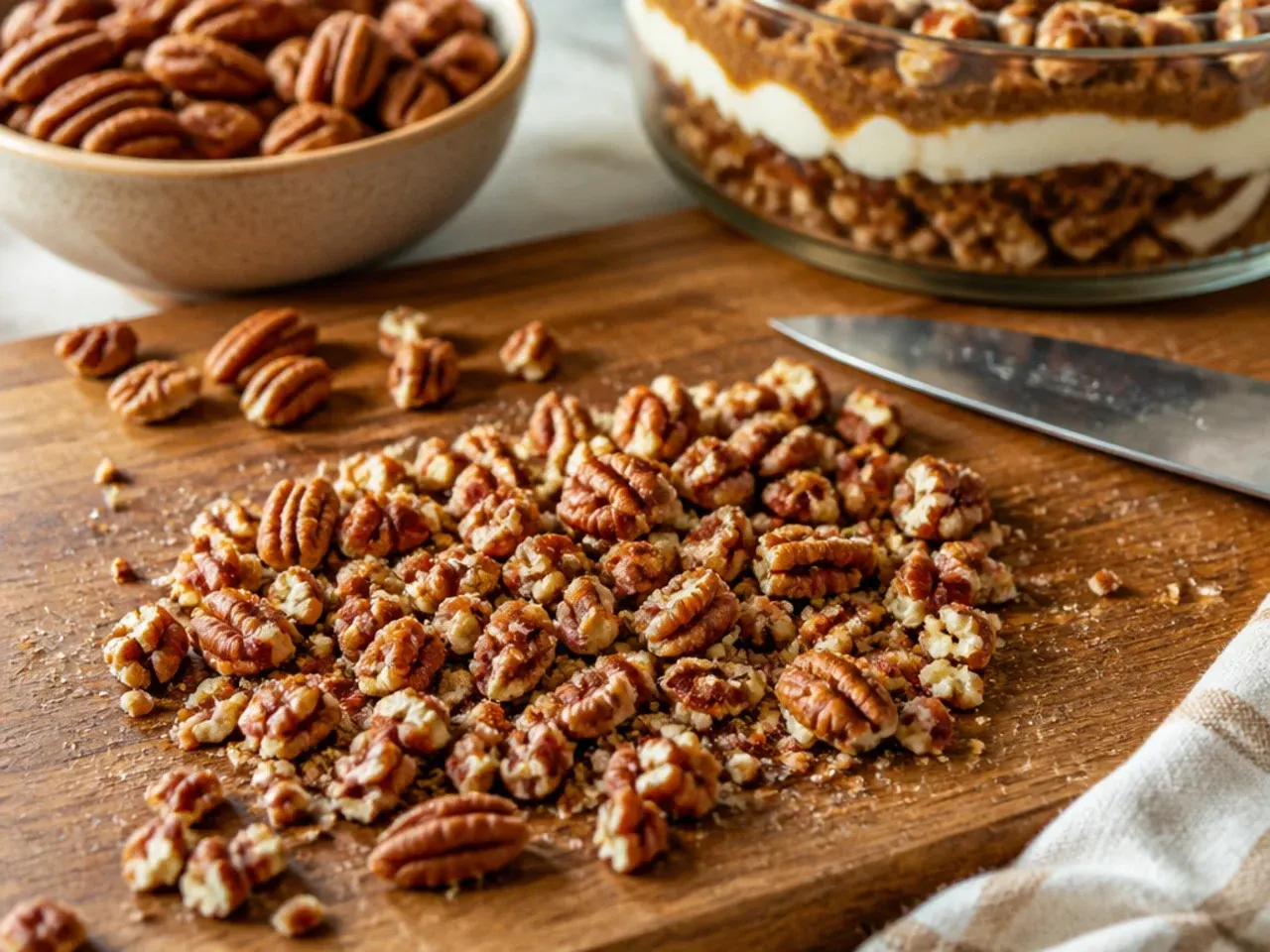 pecan pie trifle recipe recipe step 2