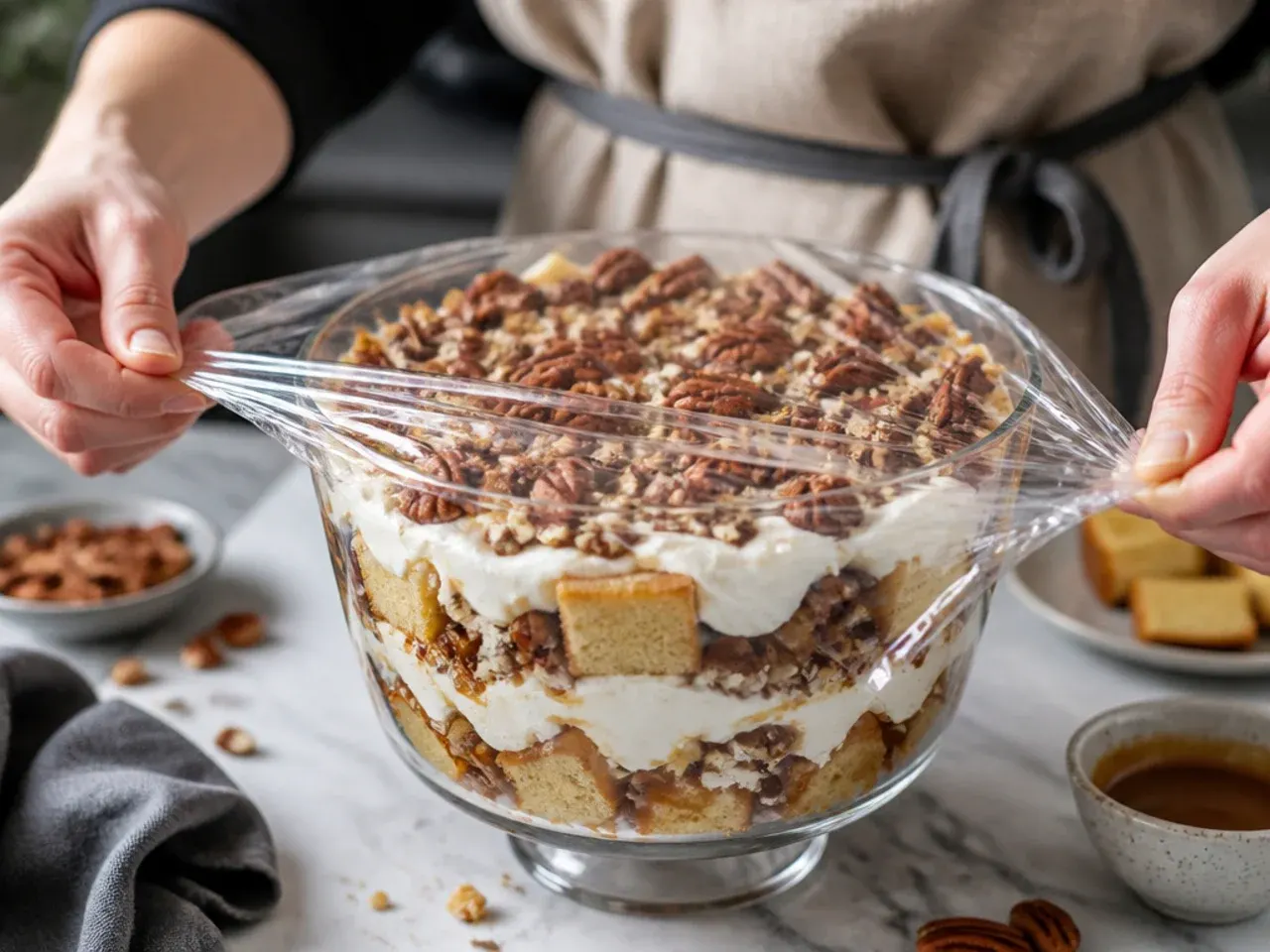 pecan pie trifle recipe recipe step 23