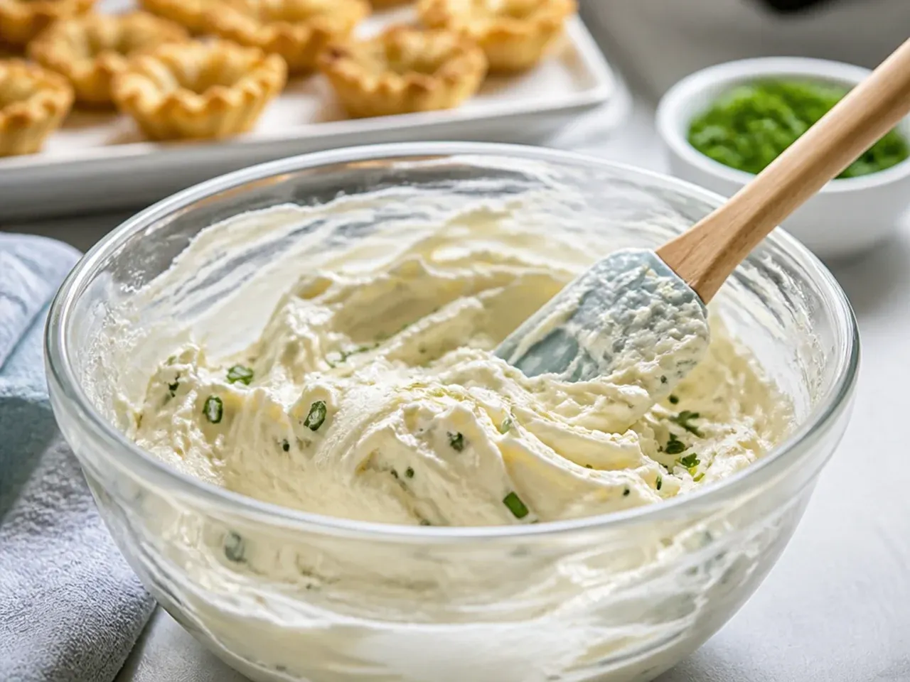 phyllo cup appetizers cream cheese recipe step 2