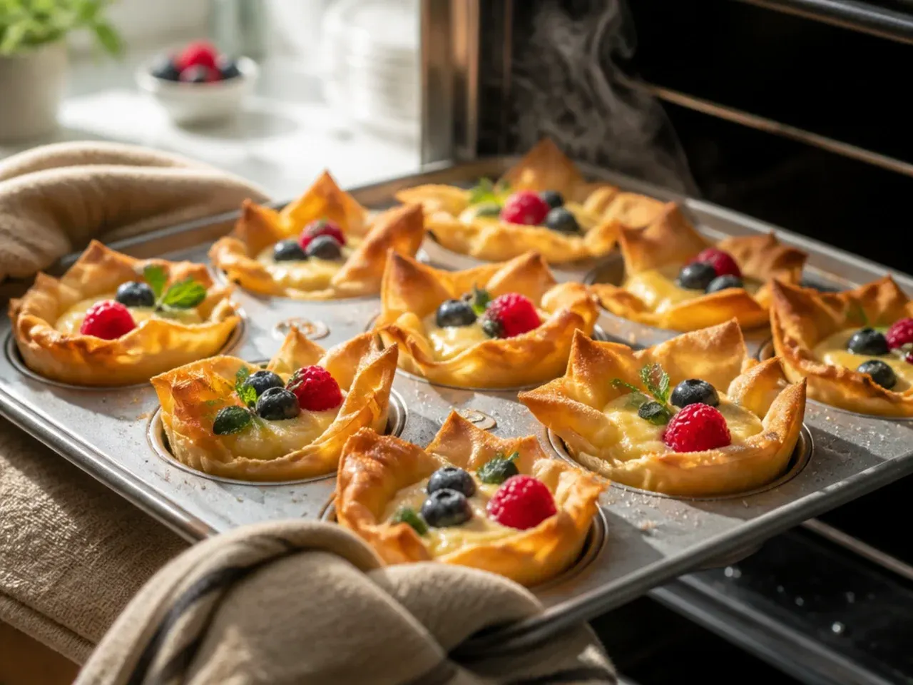 phyllo cup appetizers desserts recipe step 5