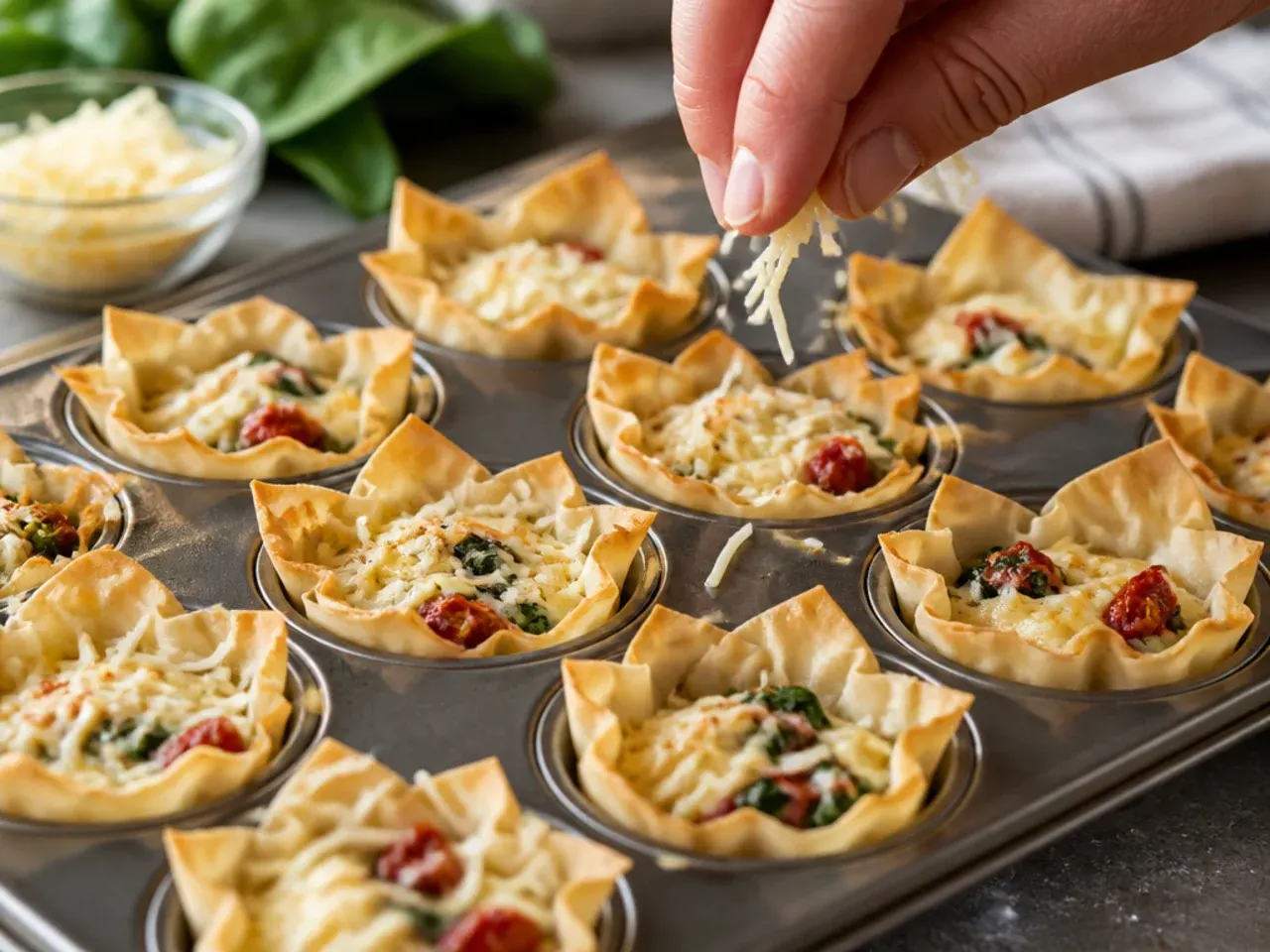 phyllo cup appetizers easy recipe step 6