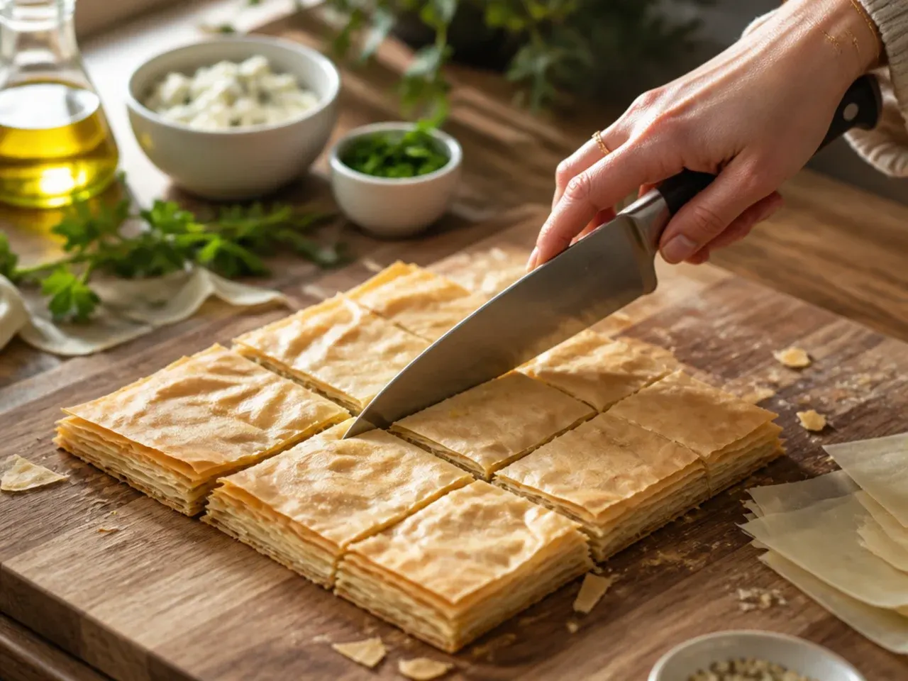 phyllo cup appetizers savory recipe step 7