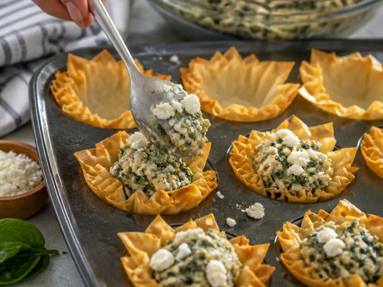 phyllo cup appetizers savory recipe step 11