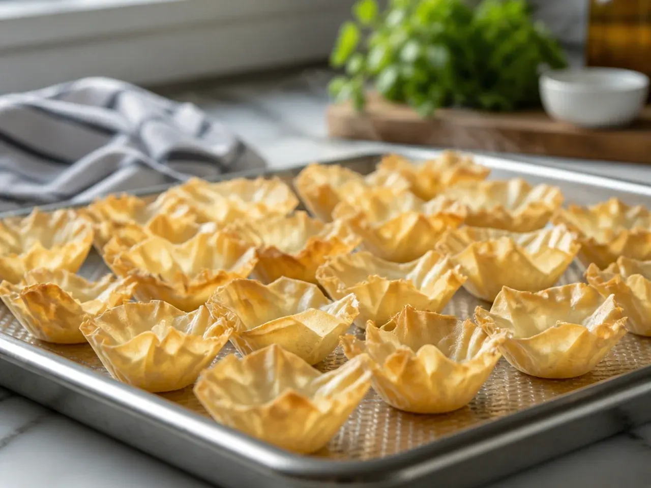 phyllo cup appetizers savory recipe step 12