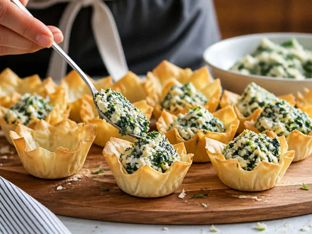 phyllo cup appetizers savory recipe step 17