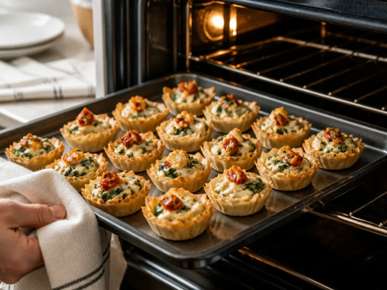 phyllo cup appetizers savory recipe step 19
