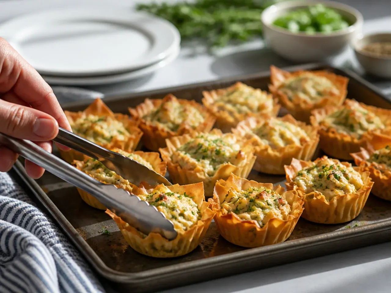 phyllo cup appetizers savory recipe step 20