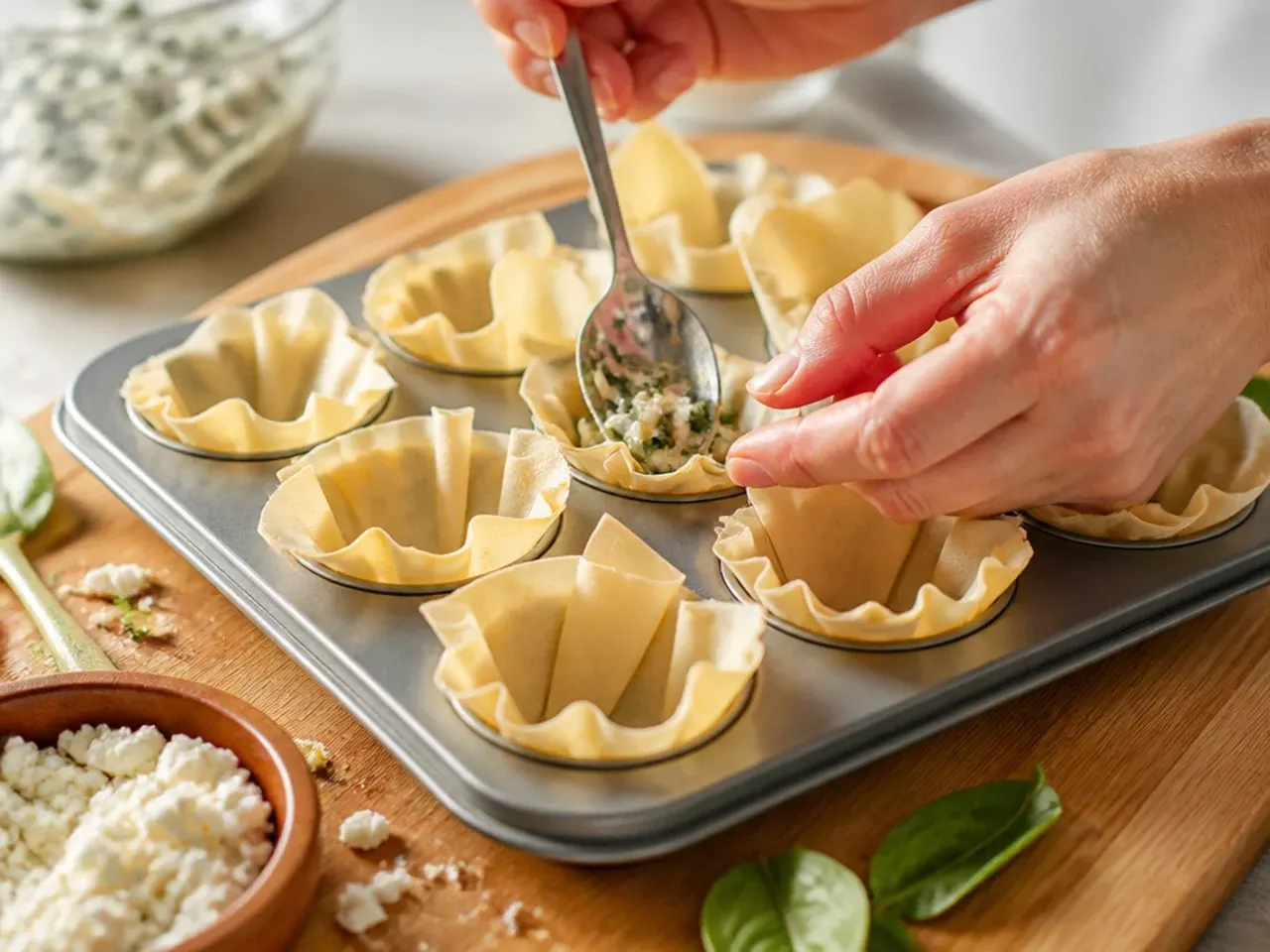 phyllo cup recipes appetizers recipe step 1
