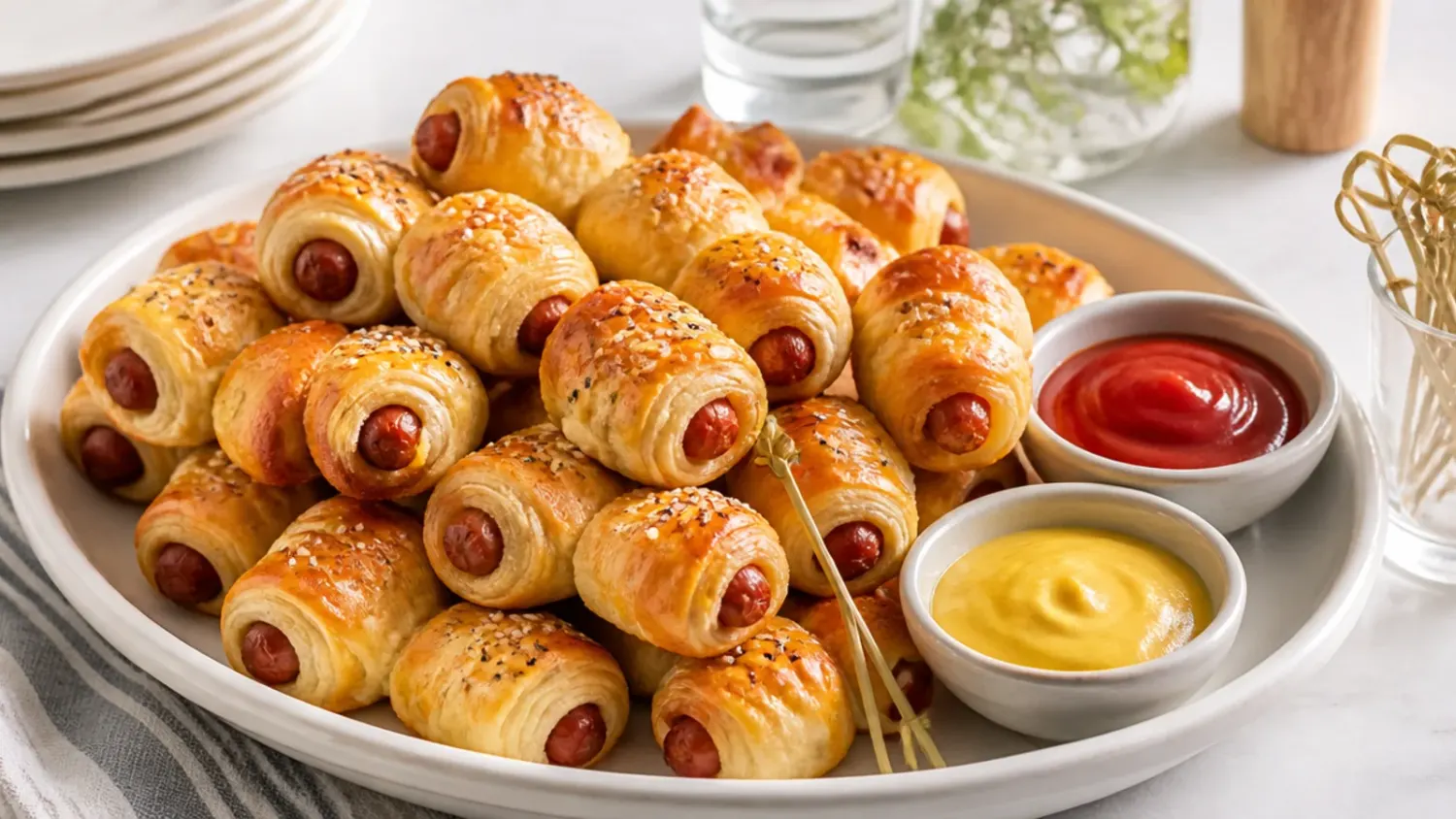 pigs in a blanket appetizer — 20 Easy Pigs in a Blanket Appetizers