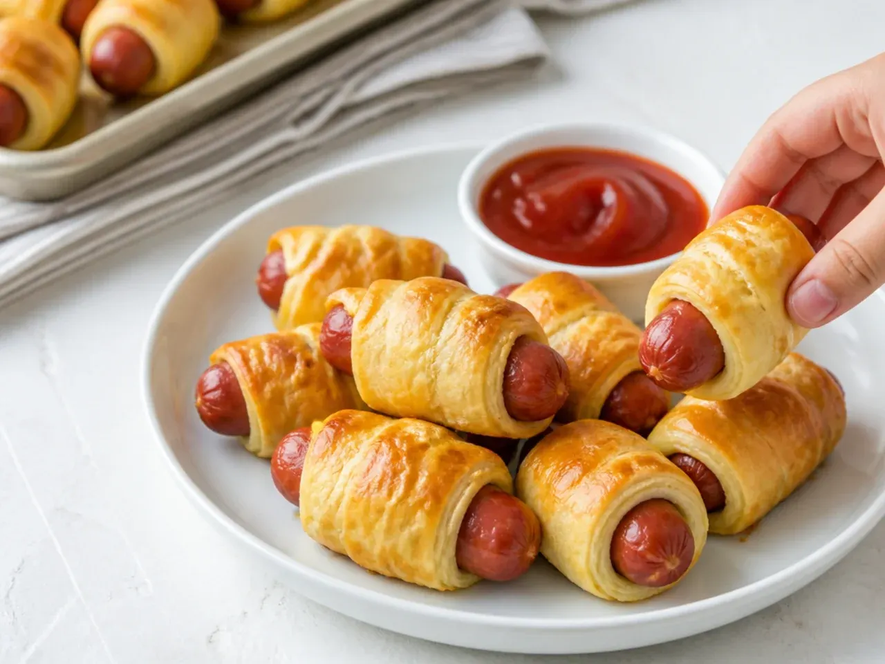 pigs in a blanket for kids — step 7: cool slightly and serve