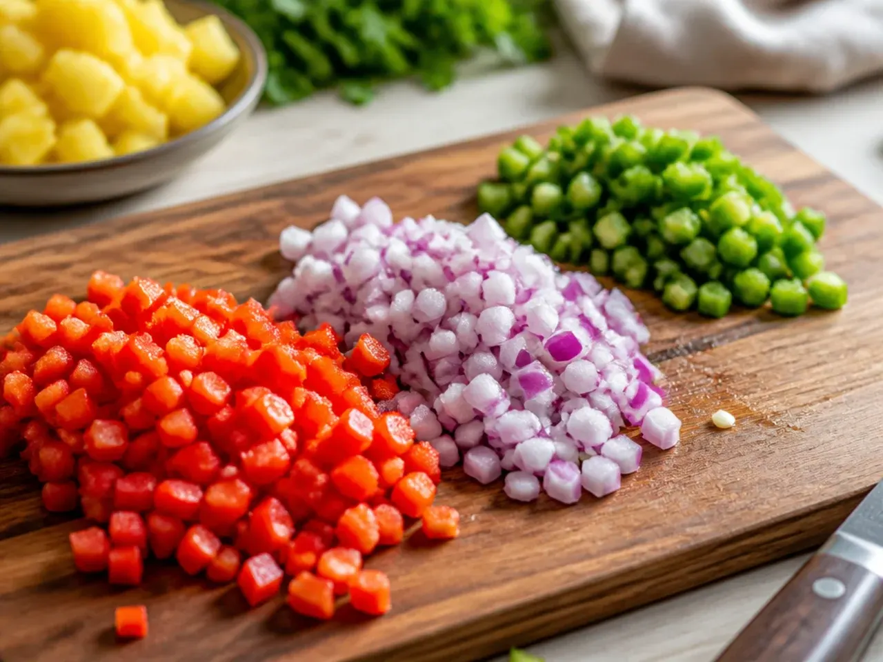 pineapple salsa recipe recipe step 2