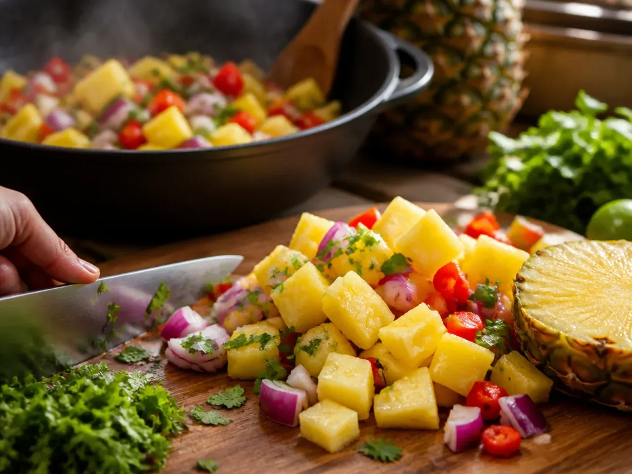 pineapple salsa recipe recipe step 3