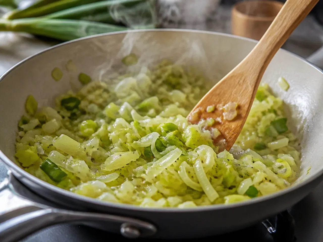 potato leek soup recipe step 2