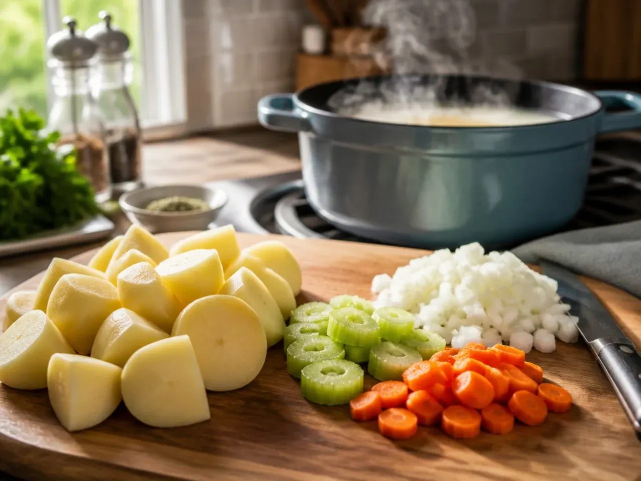 potato soup recipe recipe step 1