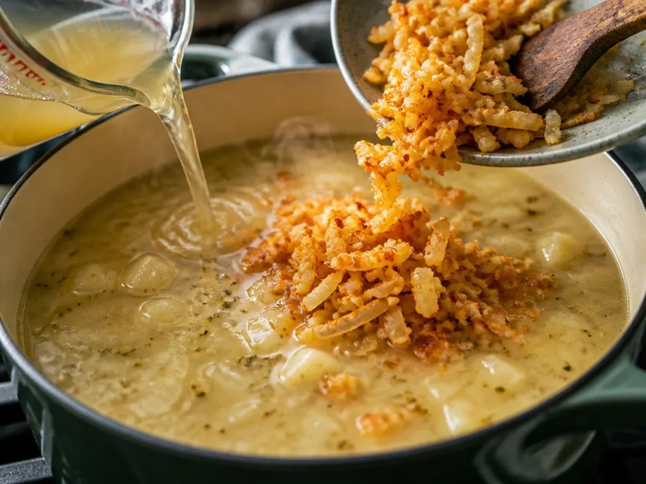 potato soup with hashbrowns recipe step 3