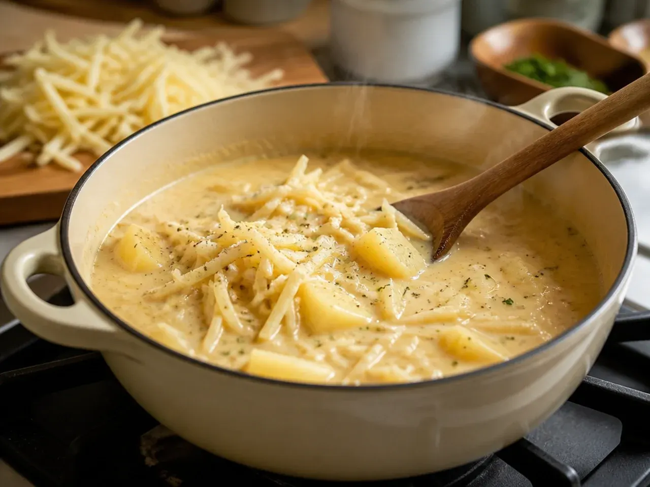 potato soup with hashbrowns recipe step 4