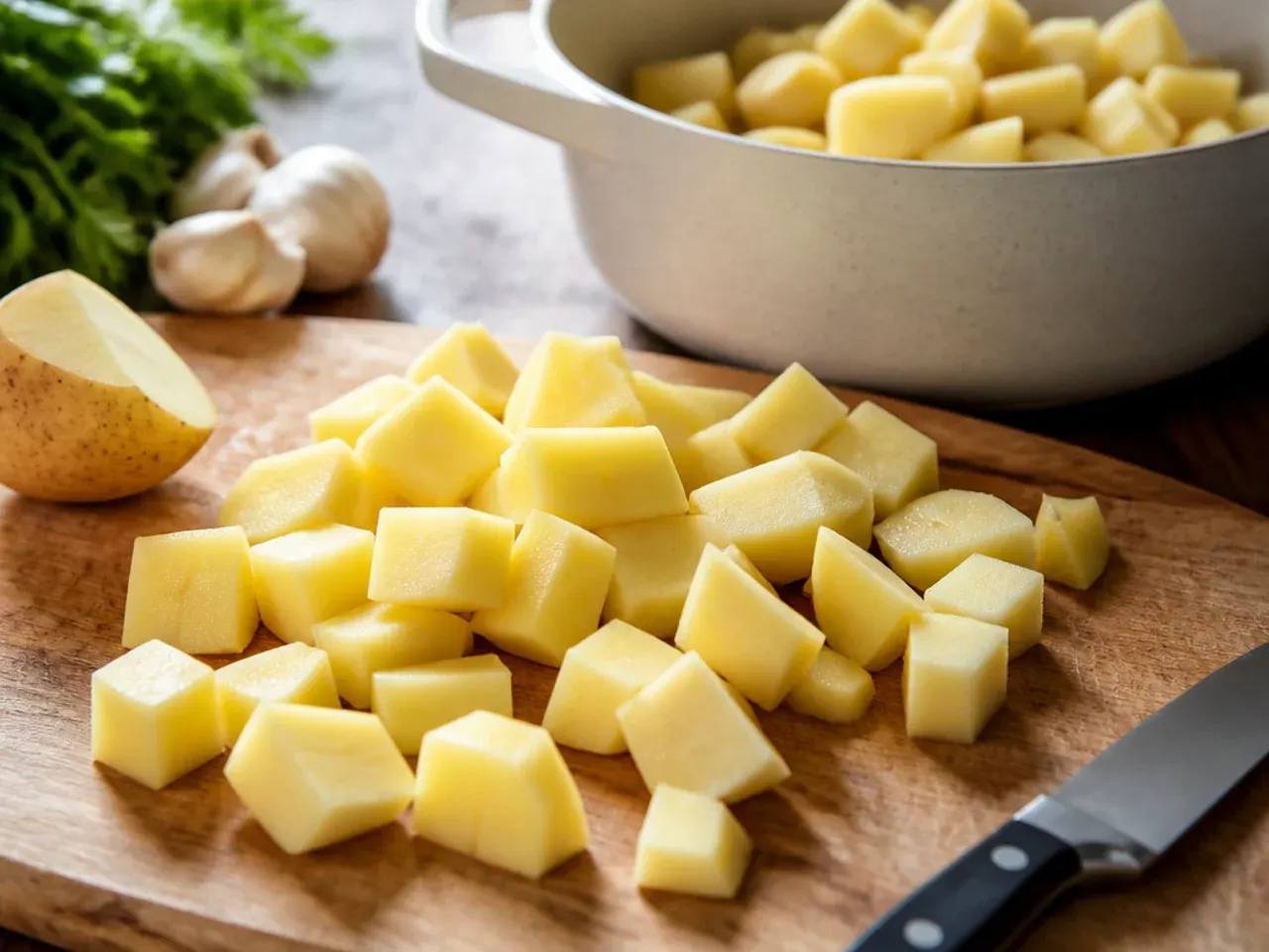 potato soup recipe step 1