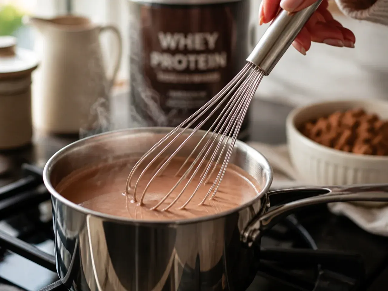 protein hot chocolate recipes recipe step 1