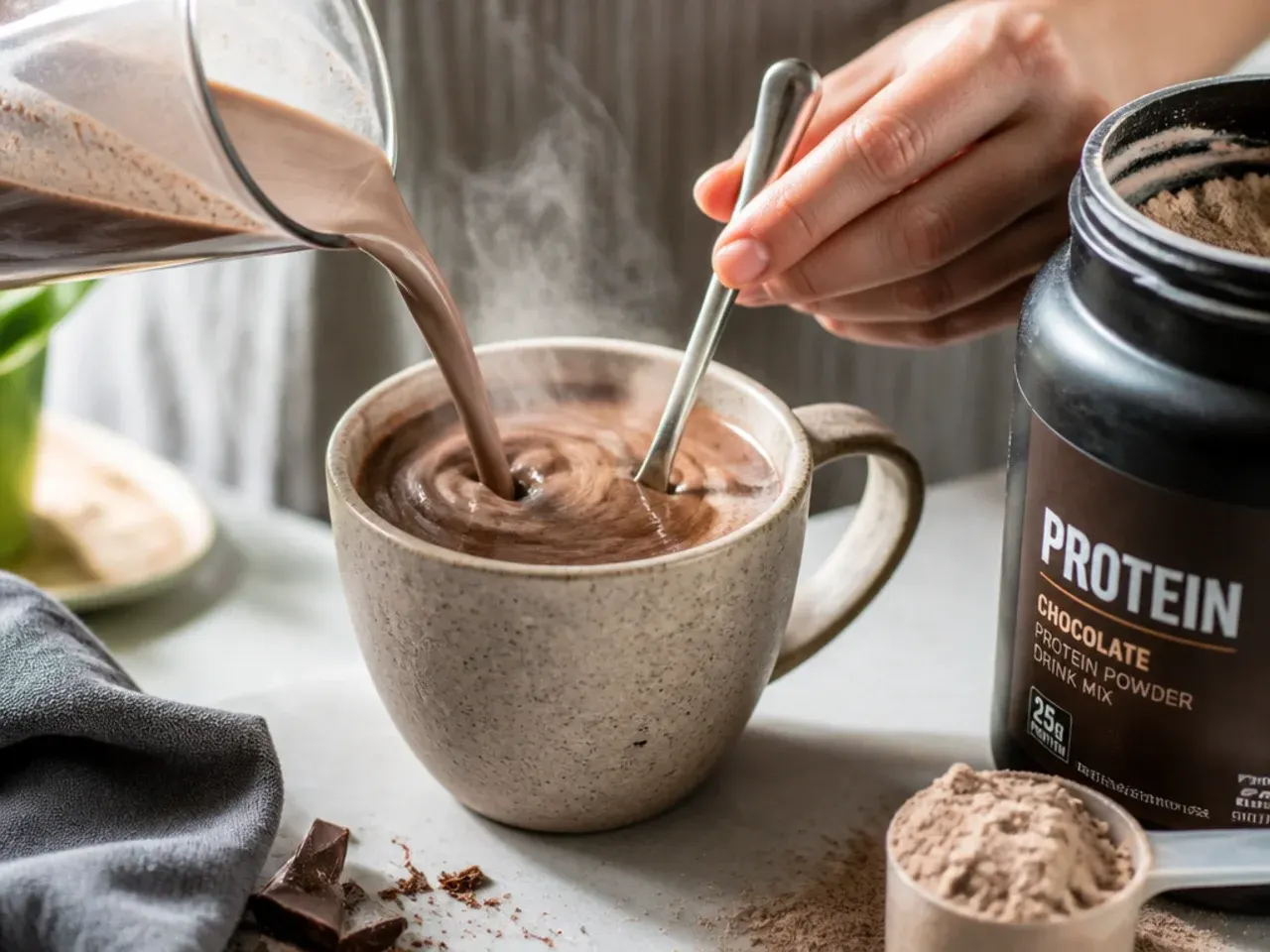 protein hot chocolate recipes recipe step 3