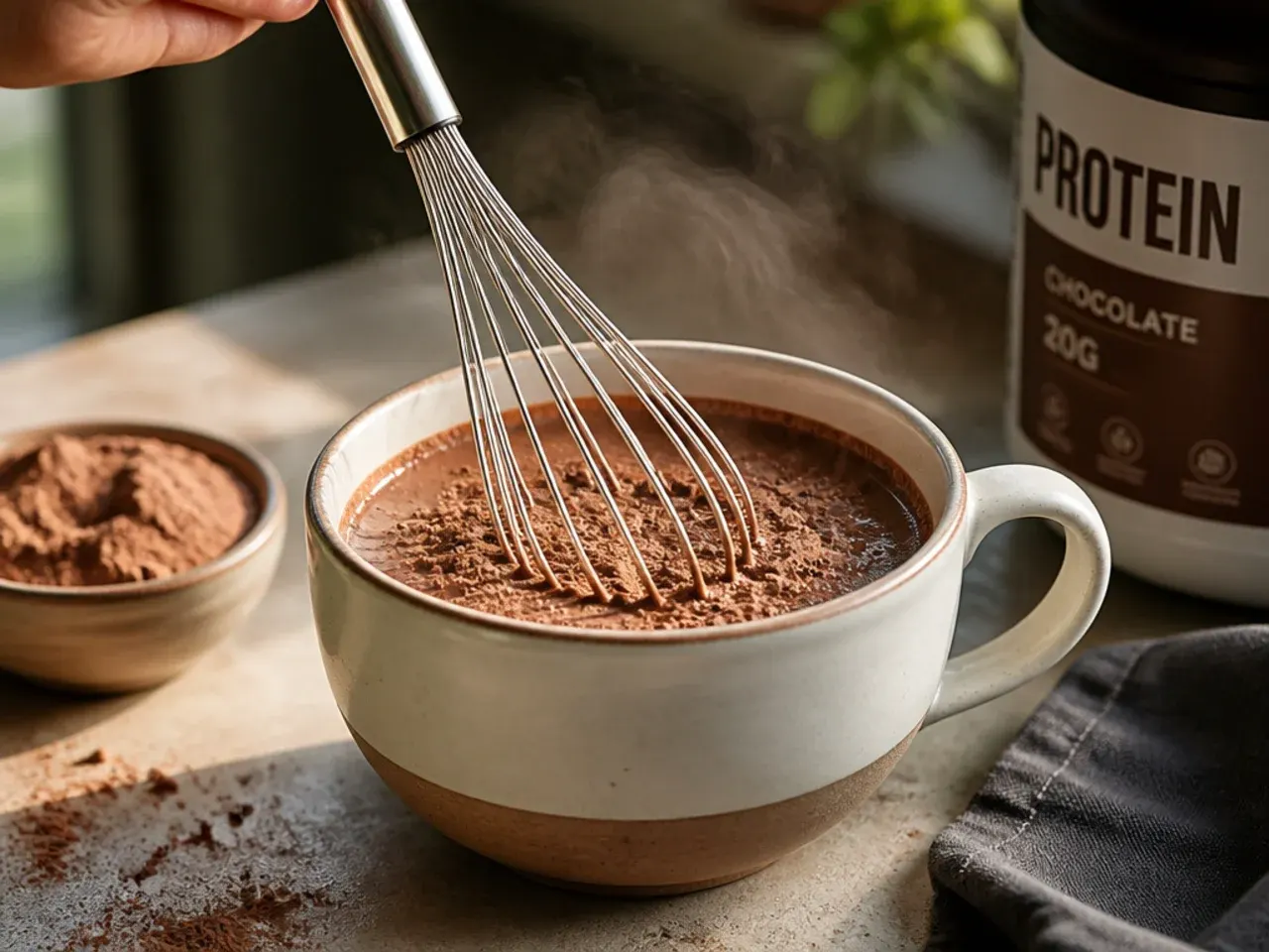 protein hot chocolate recipes recipe step 5
