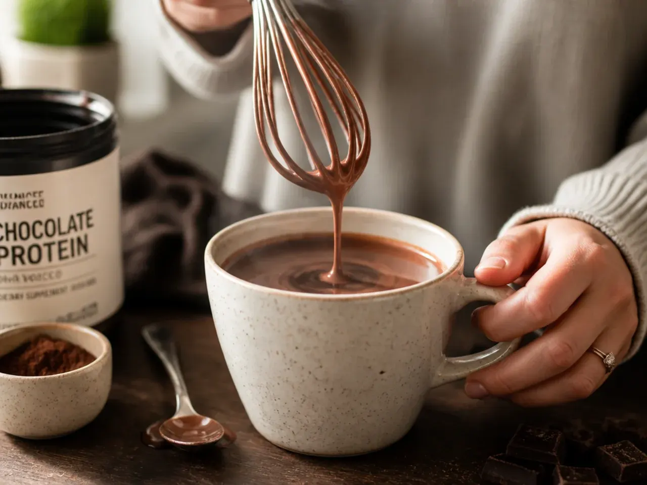 protein hot chocolate recipes recipe step 6