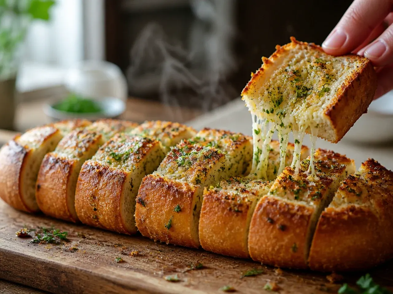 pull apart garlic bread recipe step 7