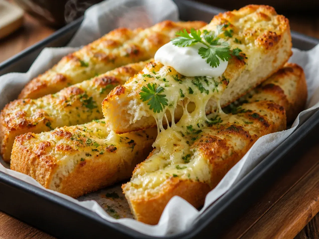 A bowl of mixed shredded mozzarella and grated Parmesan cheese